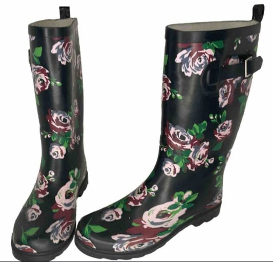 Flower Rainboots