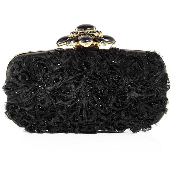 Black Oscar de la Renta Clutch