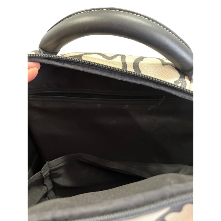 Tous Medium Overnight Bag in Black and Tan