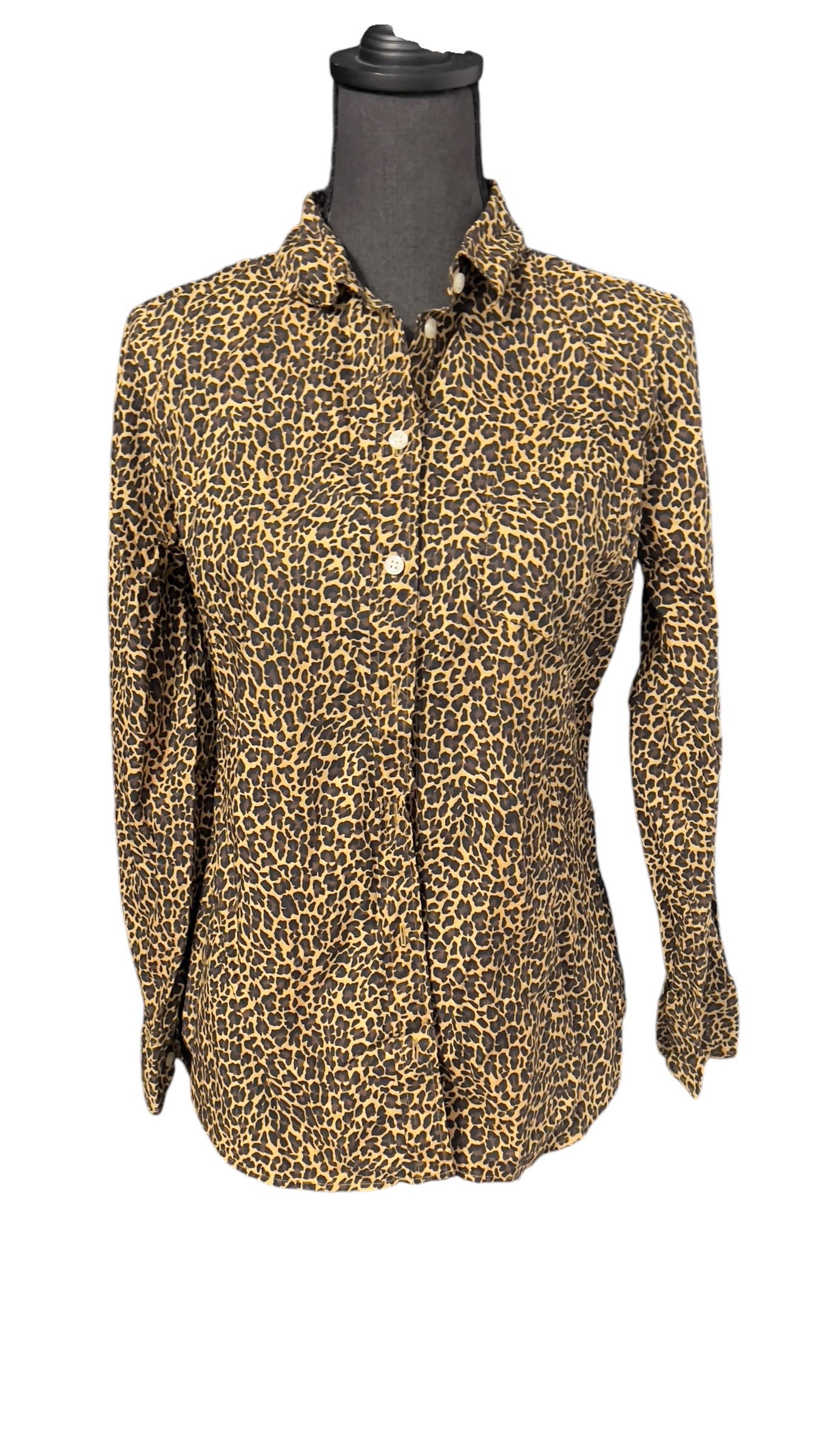 Animal Print Button Shirt by J. Crew