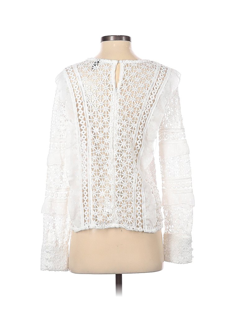 White Crochet Shirt